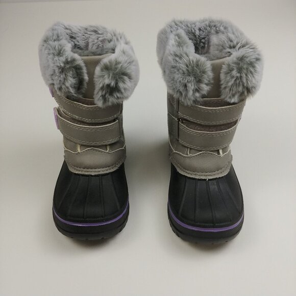 Joe Fresh Faux-Fur Winter Boots size 8 - Picture 2 of 11